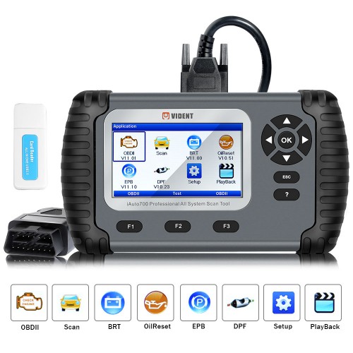 Volvo V60 Cross Country read & clear fault codes: Vident iAuto700 done!