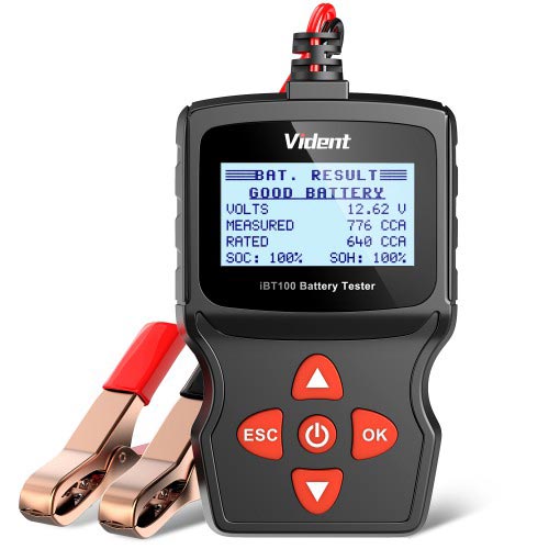 How to Test Battery by Vident IBT100?